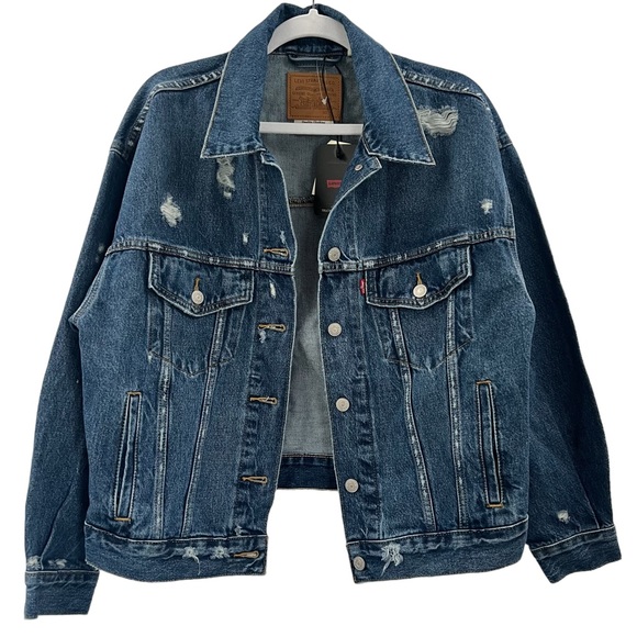 Levi's Jackets & Blazers - Levi's 90's Trucker Jacket Relaxed Oversize‎ Fit Size Small